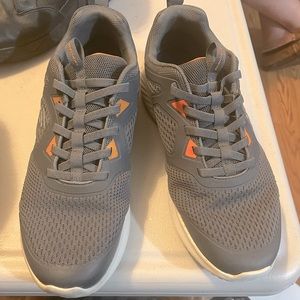 Grey Sketchers size 14 tennis shoe